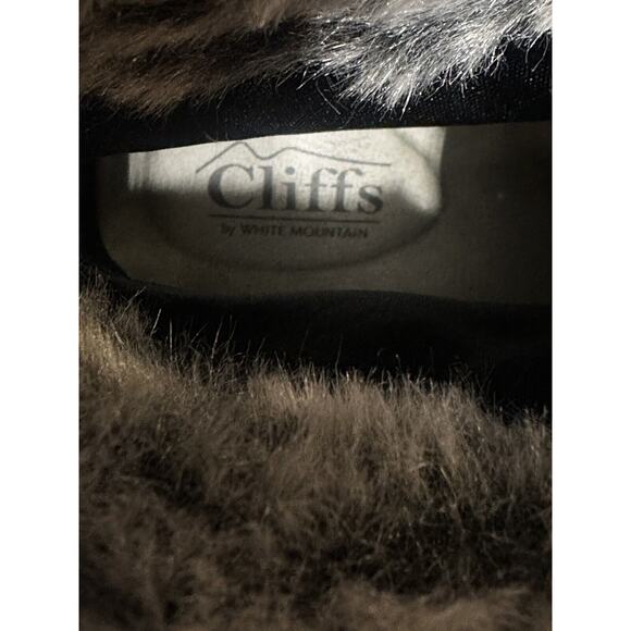 Cliffs By White Mountain Boots Womens Size 7 Black Winter Rain Snow Ankle LaceUp - Picture 10 of 11